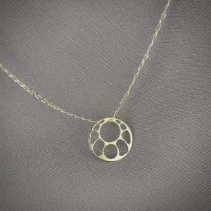 Gargantilla Phoenix. <br>Oro 18k